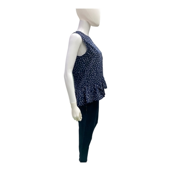 𝅺Cooper St. Polka-dot Peplum Top. - Picture 2 of 5